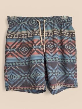 Faherty MENS 7" Swim Trunks Size M